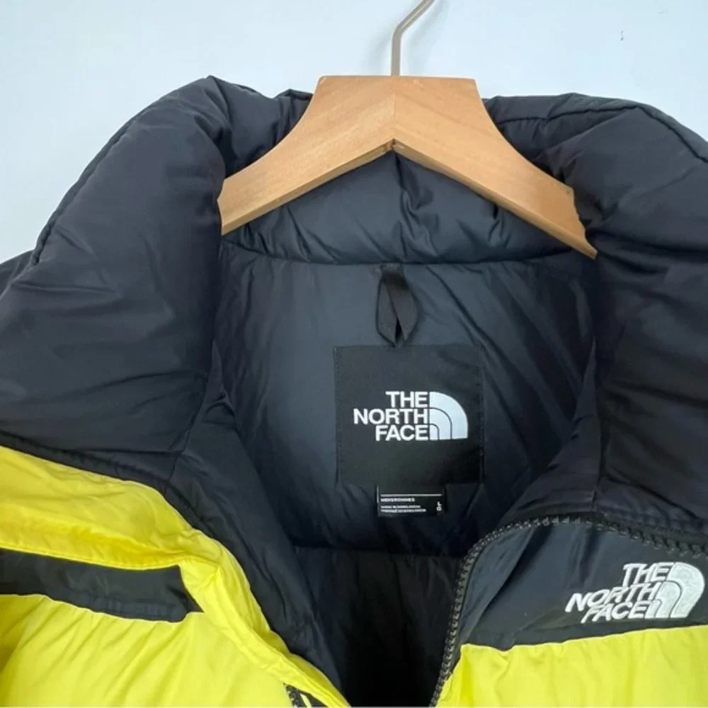 Nwt North Face 1996 Retro Nuptse Jacket - bright yellowtail - Picture 7 of 13